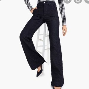 J. Crew Wide-leg Trouser Jean / Size 24